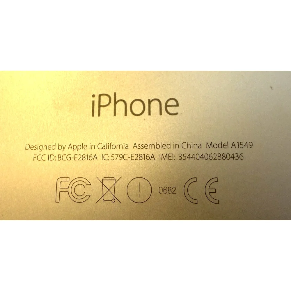 Apple iPhone 6 A1549 Gray 16GB For Parts/Repair Does Not‎ Turn On